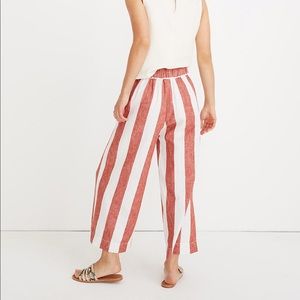 Madewell Huston Pull-On Crop Pants | Size Medium